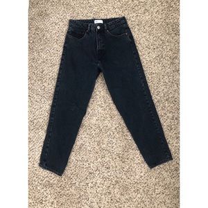 Dark Blue - ZARA High Waisted Mom Jeans